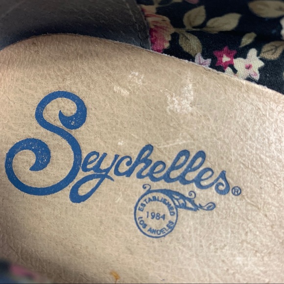 Seychelles Women’s Blue Suede Platform Heels 10 - Picture 6 of 8